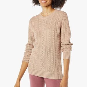 Cotton Cable Knit Sweater